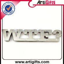 Factory supply metal auto letter emblems